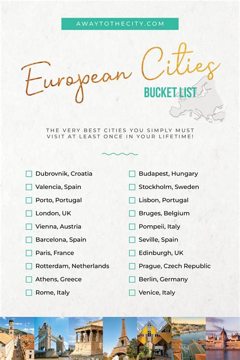 20 Best Cities to Go to in Europe (Ultimate 2024 Guide) .